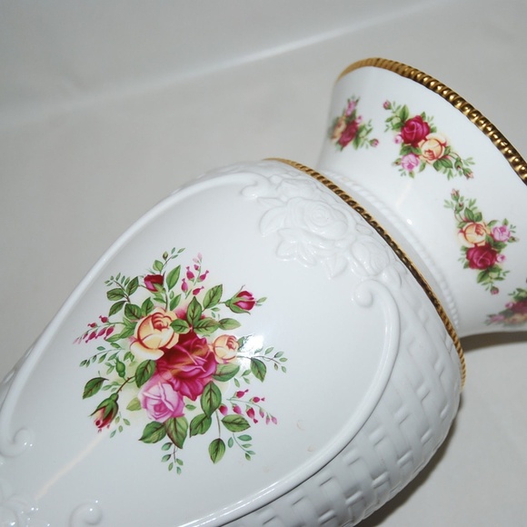 ROYAL ALBERT OLD COUNTRY ROSE 14" X-LARGE VASE NEW - Picture 4 of 5